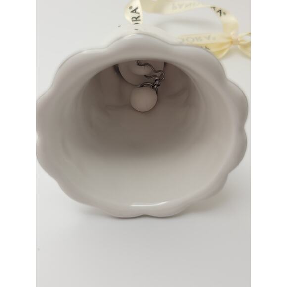 Pandora Limited Edition 2017 Porcelain Christmas Bell w/Box - Picture 6 of 9